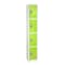 Adiroffice 12 in W, 12 in D, 72 in H, Steel ADI629-204-GRN-4PK - alternate 2